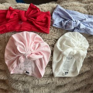 Kyte Baby Girls Bows and Hats set